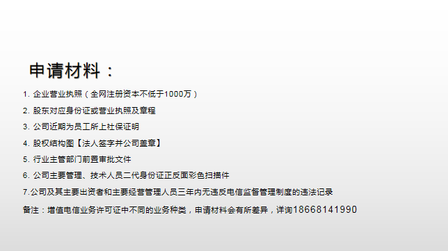 第一類增值電信業務許可證 定義、范圍與申請要點解析